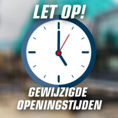 Avondopening 21.00 - 21.30 in Buitenpost vervalt per 1 november 2018