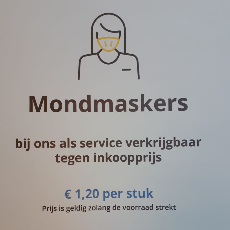 MONDMASKERS VERKRIJGBAAR