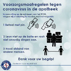 Maatregelen in verband met Corona