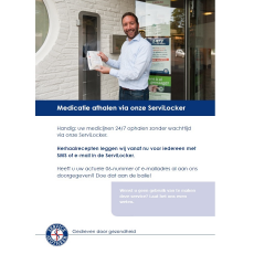 Medicatie afhalen via onze ServiLocker
