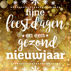 GEWIJZIGDE OPENINGSTIJDEN rond de feestdagen