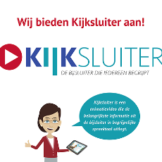 Wilt u uw bijsluiter online bekijken? Maak gebruik van Kijksluiter.