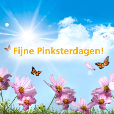 Pinksteren gesloten